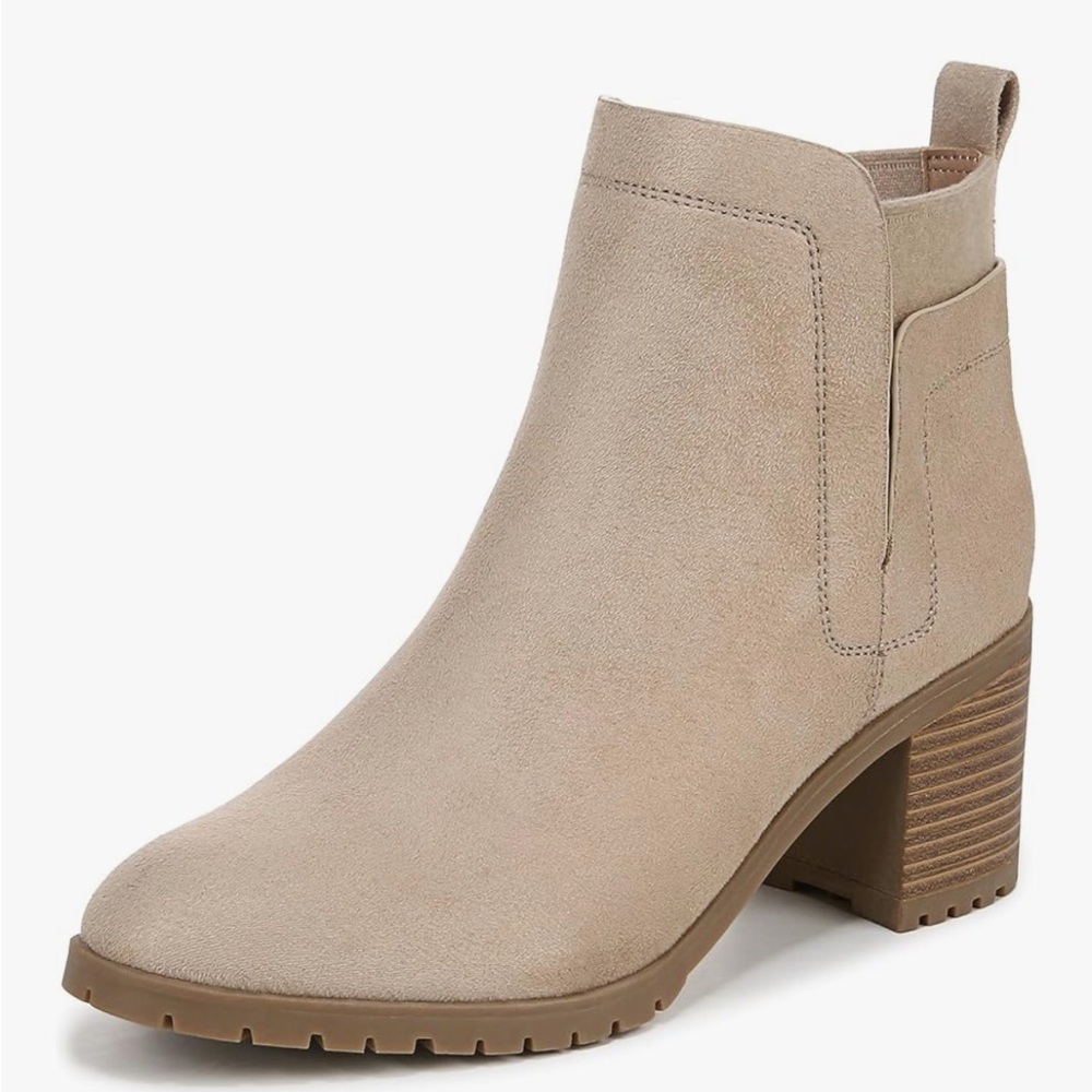 LIFESTRIDE MAGGIE DOVER BROWN ANKLE BOOTS SIZE 8.5 NEW WITH BOX